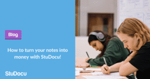 Read more about the article How to turn your notes into money with StuDocu!