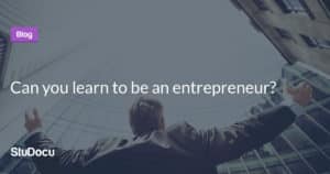 Read more about the article Can you learn to be an entrepreneur?